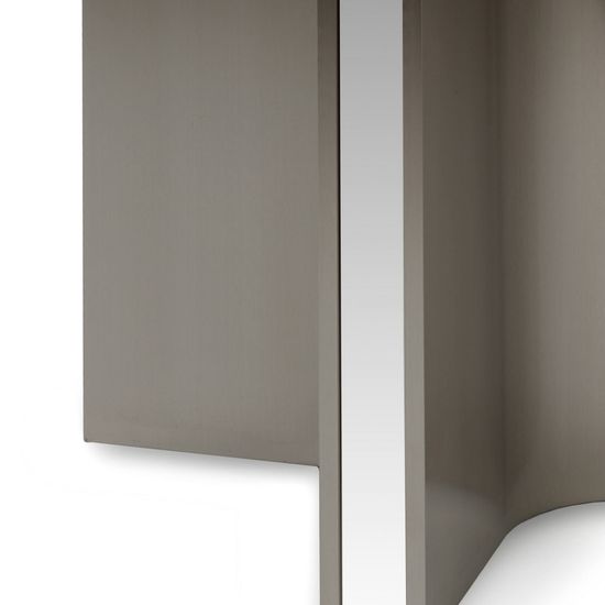 Обеденный стол Helixia диаметр 120 стальная ножка, столешница керамика