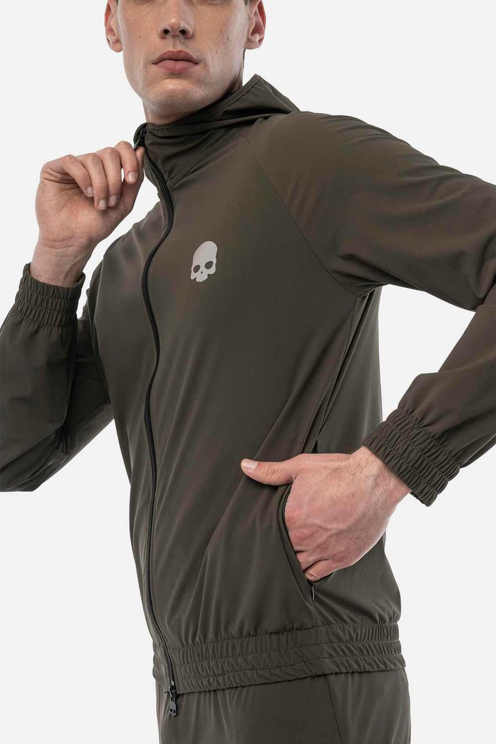 Ветровка Hydrogen TECH FZ SWEATSHIRT SKULL (TC0003-164)