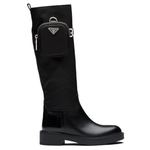 PRADA Women"s Brushed Leather "Black"