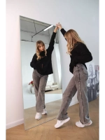 Свитер рваный сетка паутинка