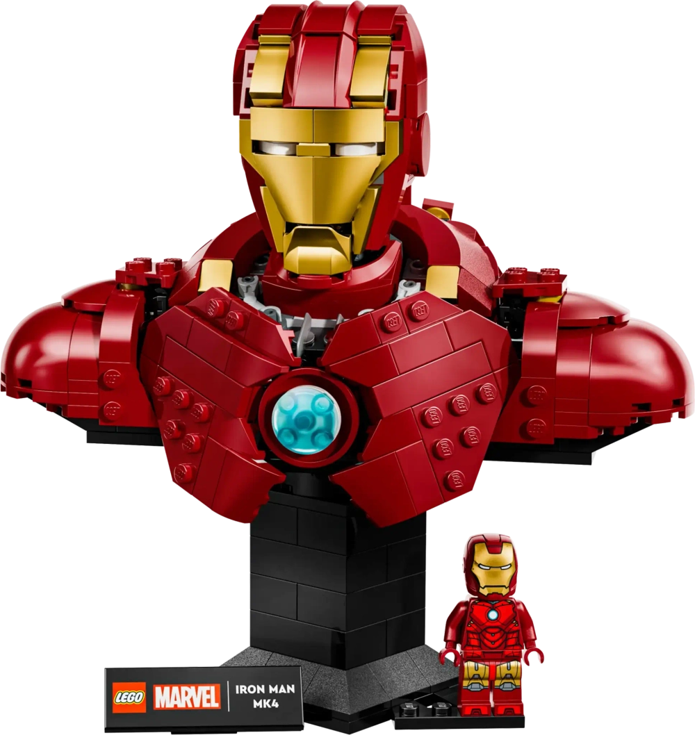 Конструктор LEGO Marvel 76327 Бюст Железного человека MK4