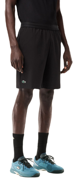Мужские теннисные шорты Lacoste Sweatsuit Ultra-Dry Regular Fit Tennis Shorts - черный