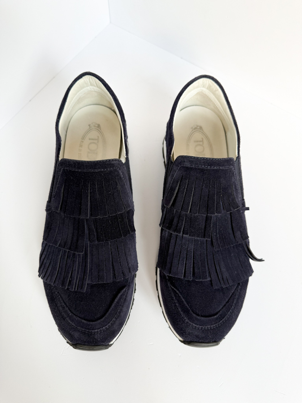Замшевые кроссовки Tod's, 38,5