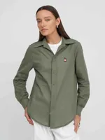 Рубашка Kefirmaykifer Тонкая хаки