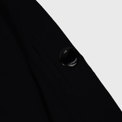Худи на молнии C. P. Company Light Fleece Black