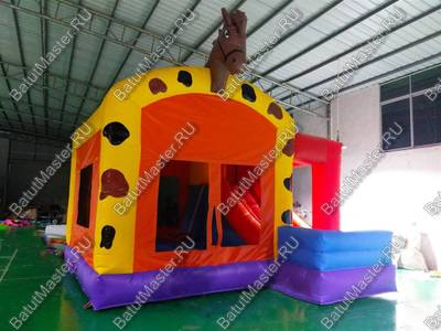 Коммерческий батут "Ранчо", 4*4*4 м