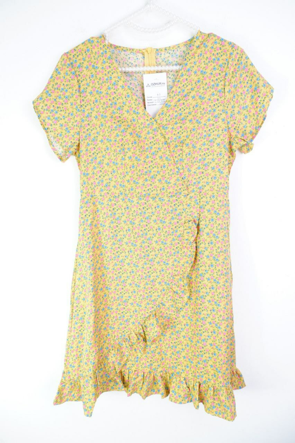 Платье цветочное яркое 40-42 размер