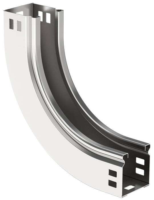 Поворот плавный 90град тип В10 50х100мм ESCA IEK