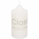 Свеча «Classic» 5*10см цвет белый ZD-102