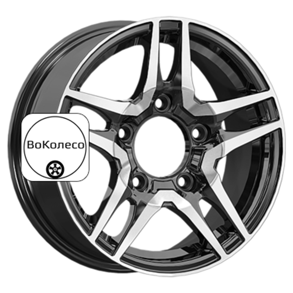 6x15/5x139,7 ET40 D98,1 Бустер (КС1116) Блэк Джек iFree