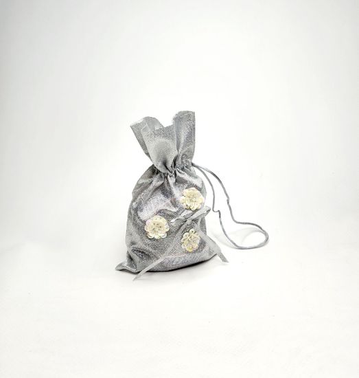 Мешок для подарков бирюза 20 шт