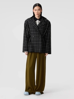 Жакет с объемными плечами OLA OLA