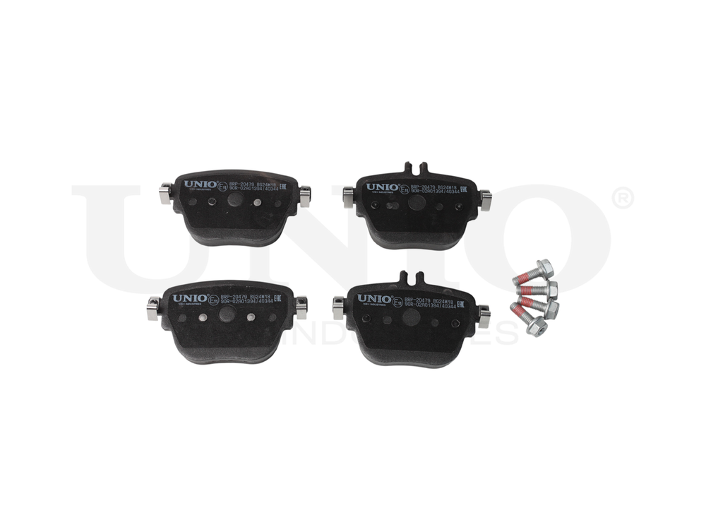Колодки тормозные диск. задние UNIO BRP-20479