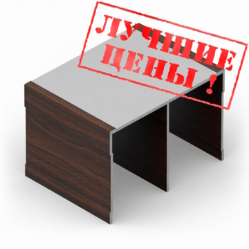 Направляющая верхняя двухполозная (5,40 м) Венге ПВХ