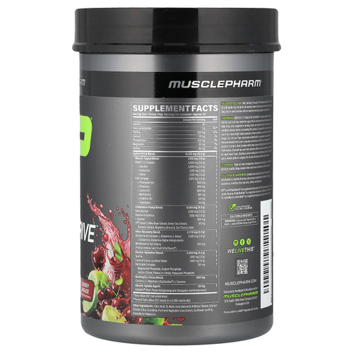 MusclePharm, Pro Series, Endura-Drive™, со вкусом вишневого лаймада, 711 г (1,6 фунта)