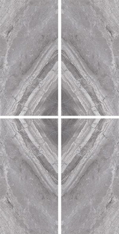 Керамогранит SUPREME Book Match Grey Levigato S/4 (77536)