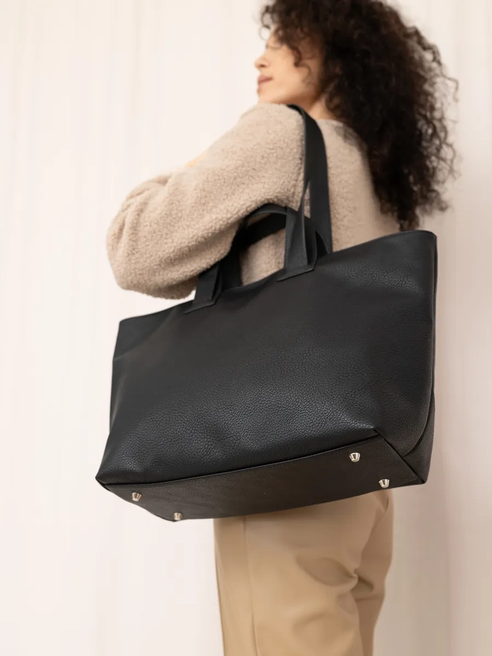 сумка большая через плечо шоппер