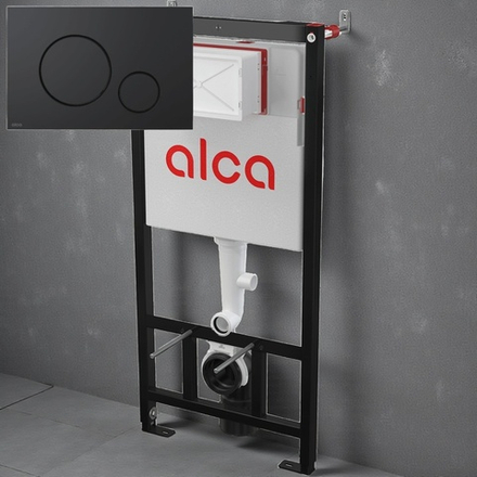 Комплект AlcaPlast SET 4 в 1: инсталляция, звукоизоляция, крепления, клавиша M678