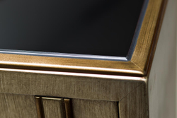 Комод дизайнерский 97x152x41см Garda Decor цвет состаренного золота