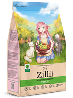 Zillii корм сухой для взрослых кошек чувствительное пищеварение