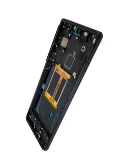 Средняя часть корпуса (рамка) для OnePlus 12R черная (Iron grey)