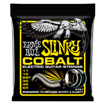 Струны для электрогитары ERNIE BALL 2727 Cobalt Slinky Beefy 11-54