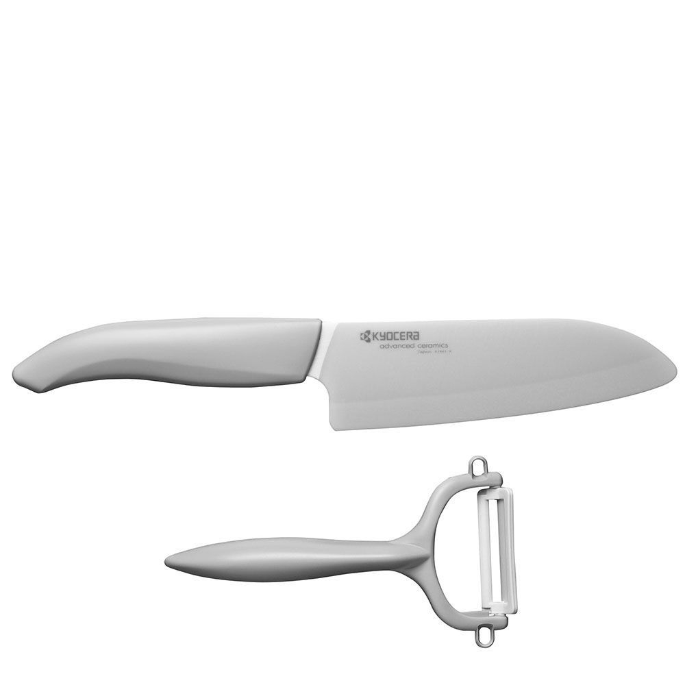 Набор из 2 ножей Kyocera FK Series White Япония вид