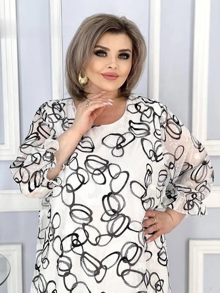 Платье "Колечки" Фабрика Моды