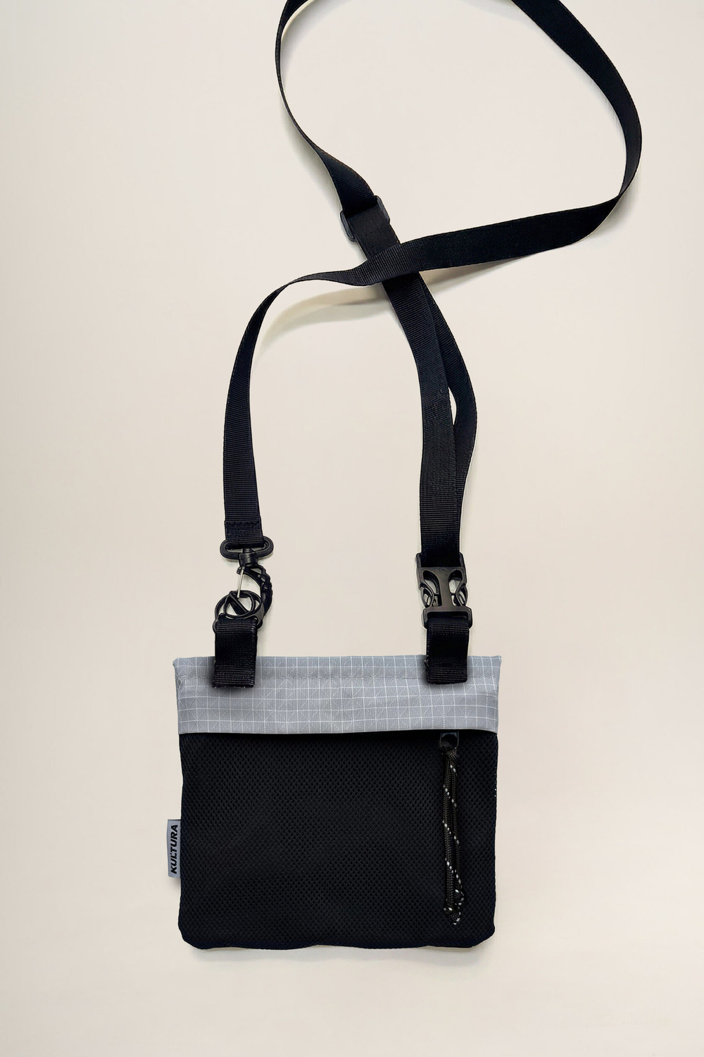 Сумка конверт KUL'TURA "ENVELOPE" Светло-серый