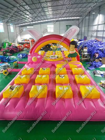 Надувная игра "Радужный кролик"