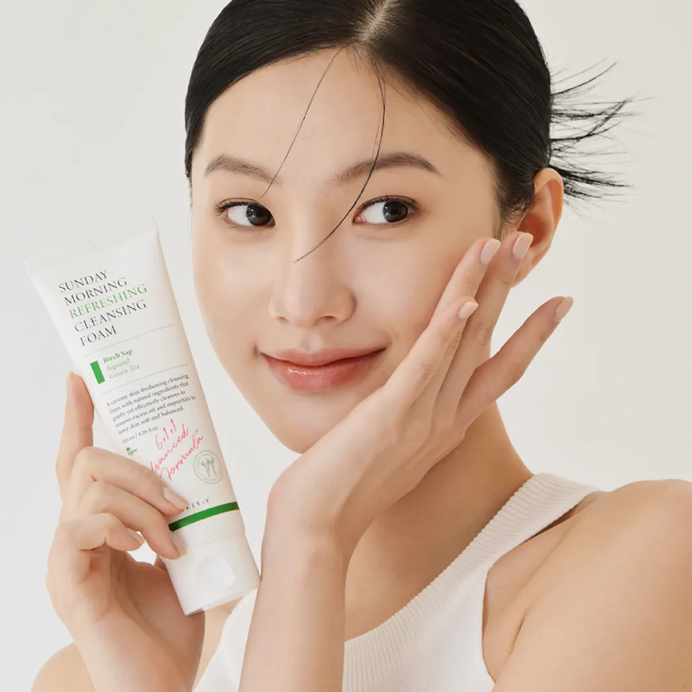 AXIS-Y Sunday Morning Refreshing Cleansing Foam увлажняющая пенка для умывания