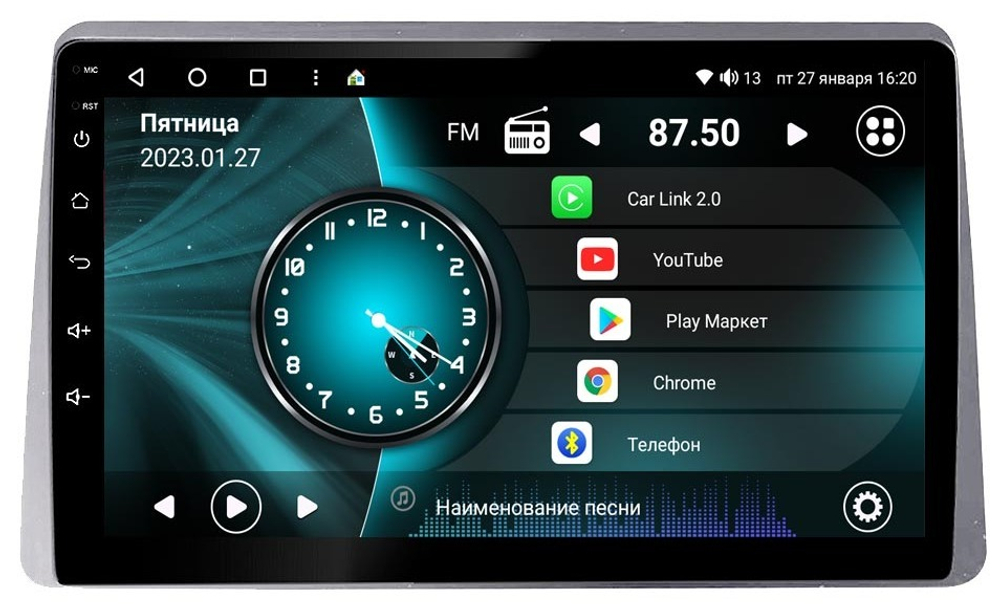 Магнитола для Renault Arkana 2019+ - Vaycar VA63-1219 на Android 13, 8-ядер, 2Гб-32Гб, 4G SIM-слот