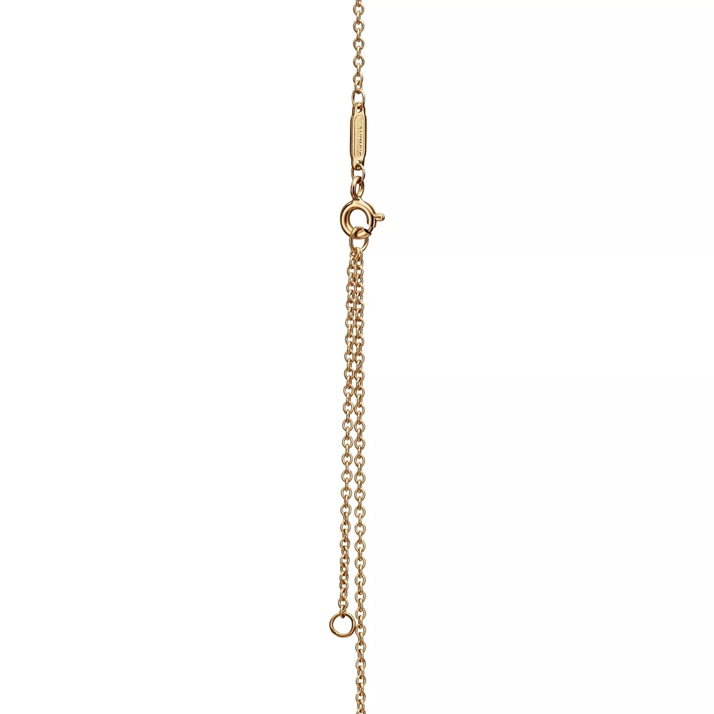 Подвеска из жёлтого золота, Tiffany 💠Knot. В наличии