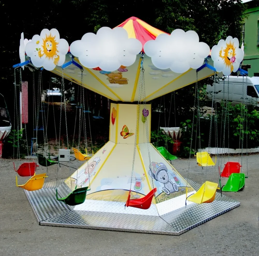 Цепочная Карусель "Ветерок 3" грузоподъемность 50 кг/место