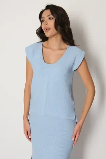 Джемпер И 026/голубой