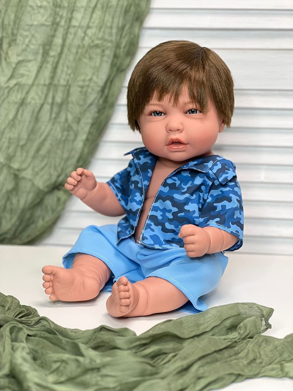 Кукла Manolo Dolls виниловая Noa 45см в пакете (8292)