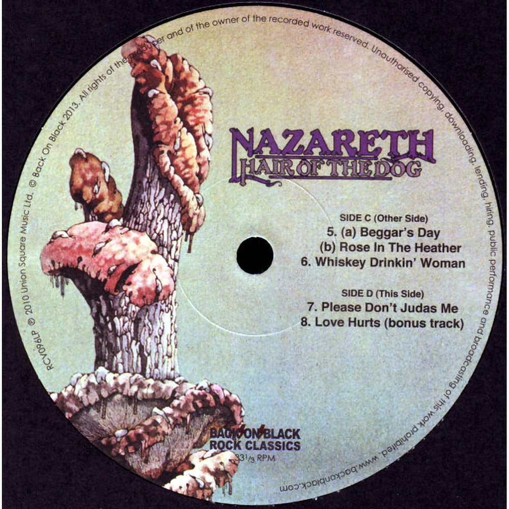 Nazareth / Hair Of The Dog (Limited Edition)(2LP)