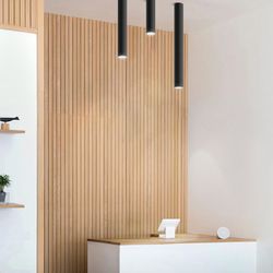 Потолочный Светильник Line H20 Black By Imperiumloft