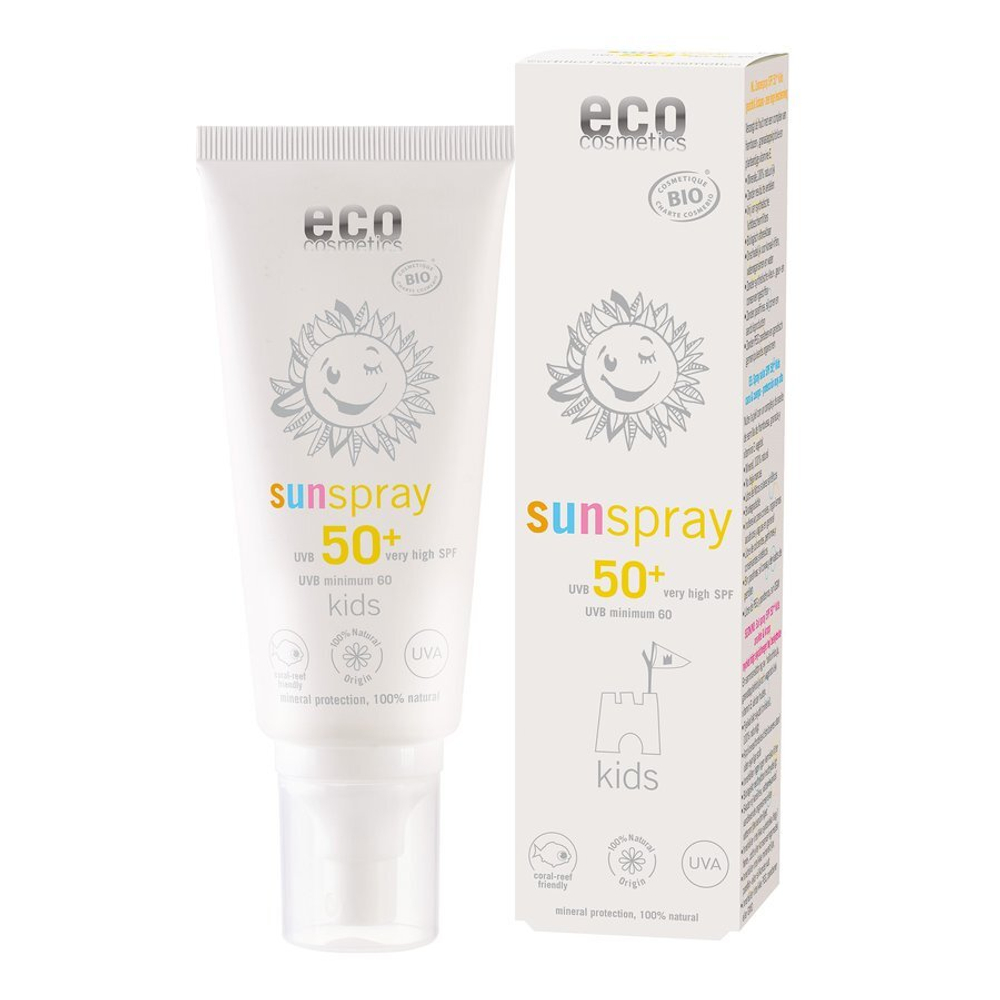 Детский солнцезащитный флюид Eco Cosmetics SPF50+, 100 мл