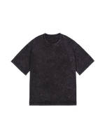 Футболка (черный) Garment dyed 230 г