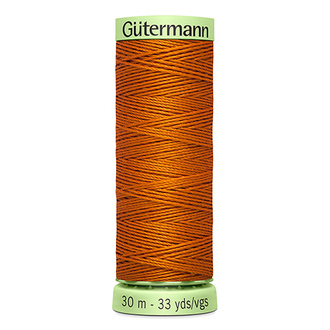 Нить Top Stitch 30/30 м для декоративной отстрочки, Gutermann, 932 рыжий