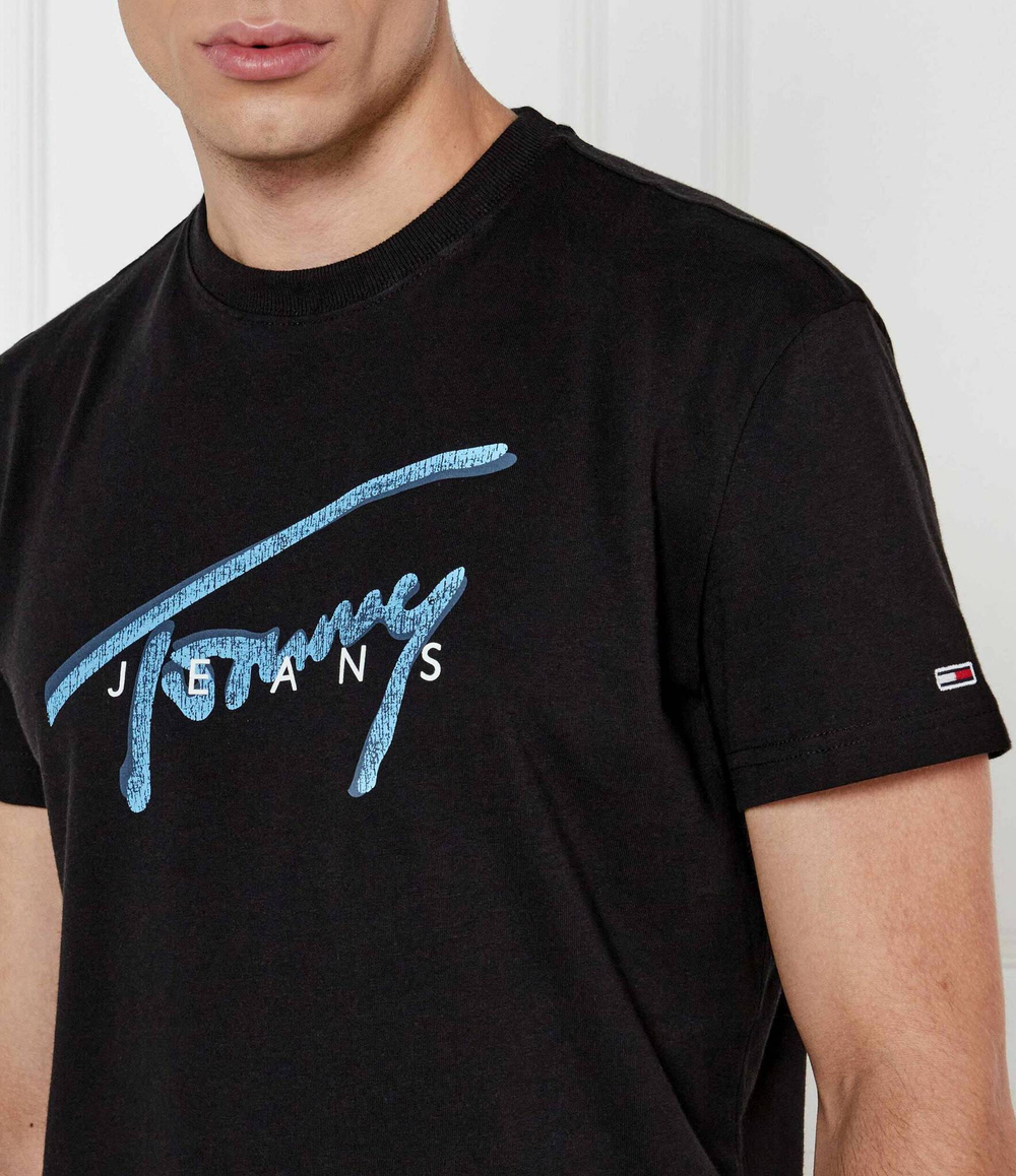 Футболка Tommy Jeans - черный(DM0DM21109)