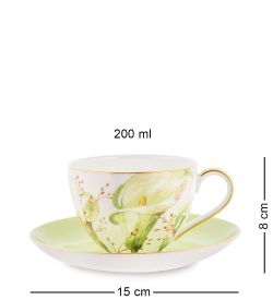 Pavone JK- 75 Чайный сервиз на 6 перс. «Калла» (Calla Charme  )