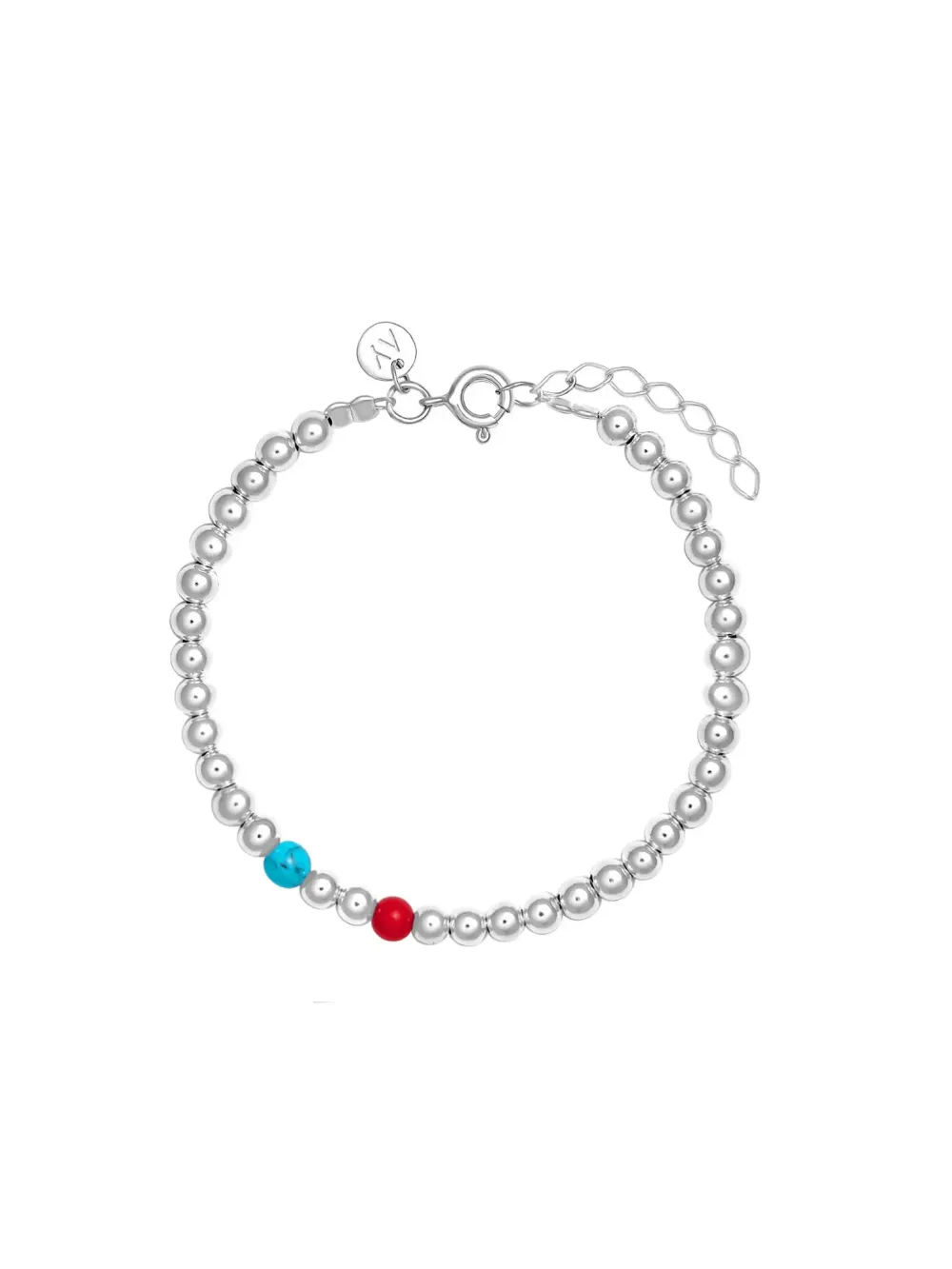 Браслет Basic red blue