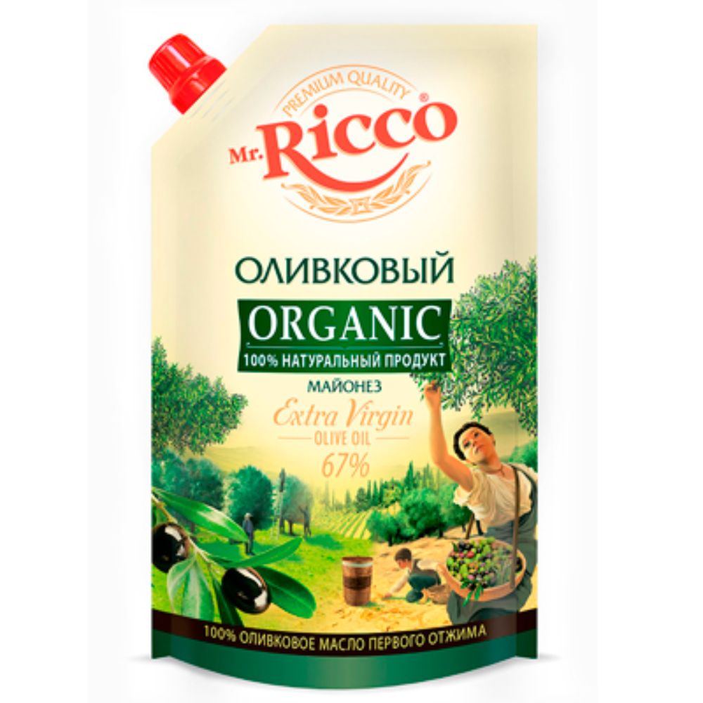 Майонез Mr.Ricco Оливковый 400 мл