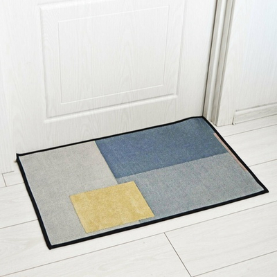 Коврик придверный 50*80см "Геометрия", полиэстер (4)