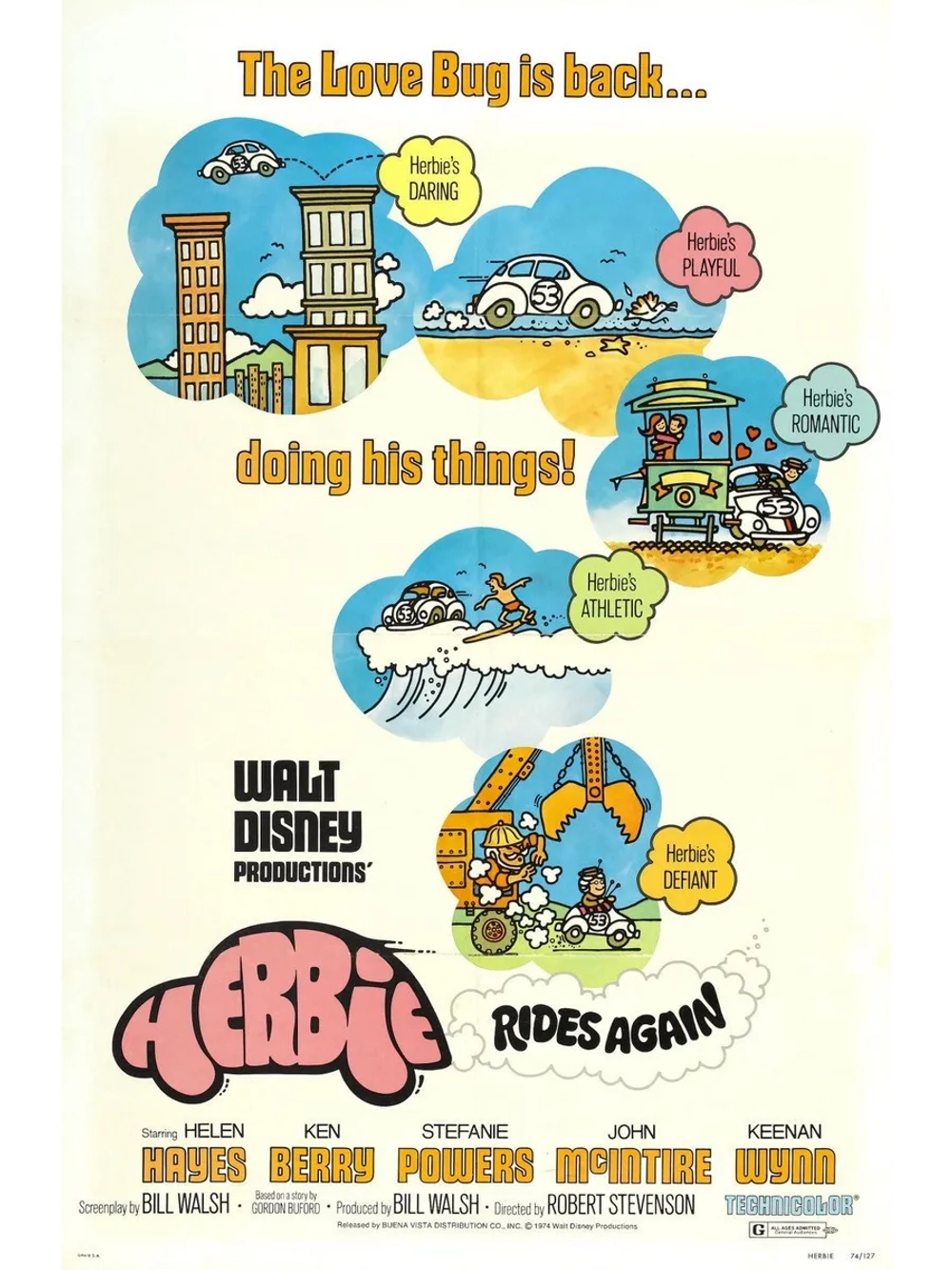 Герби снова на ходу (1974) (DVD-R)