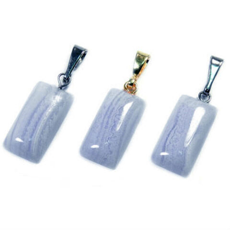 Кулон "Багет" агат сапфирин асс