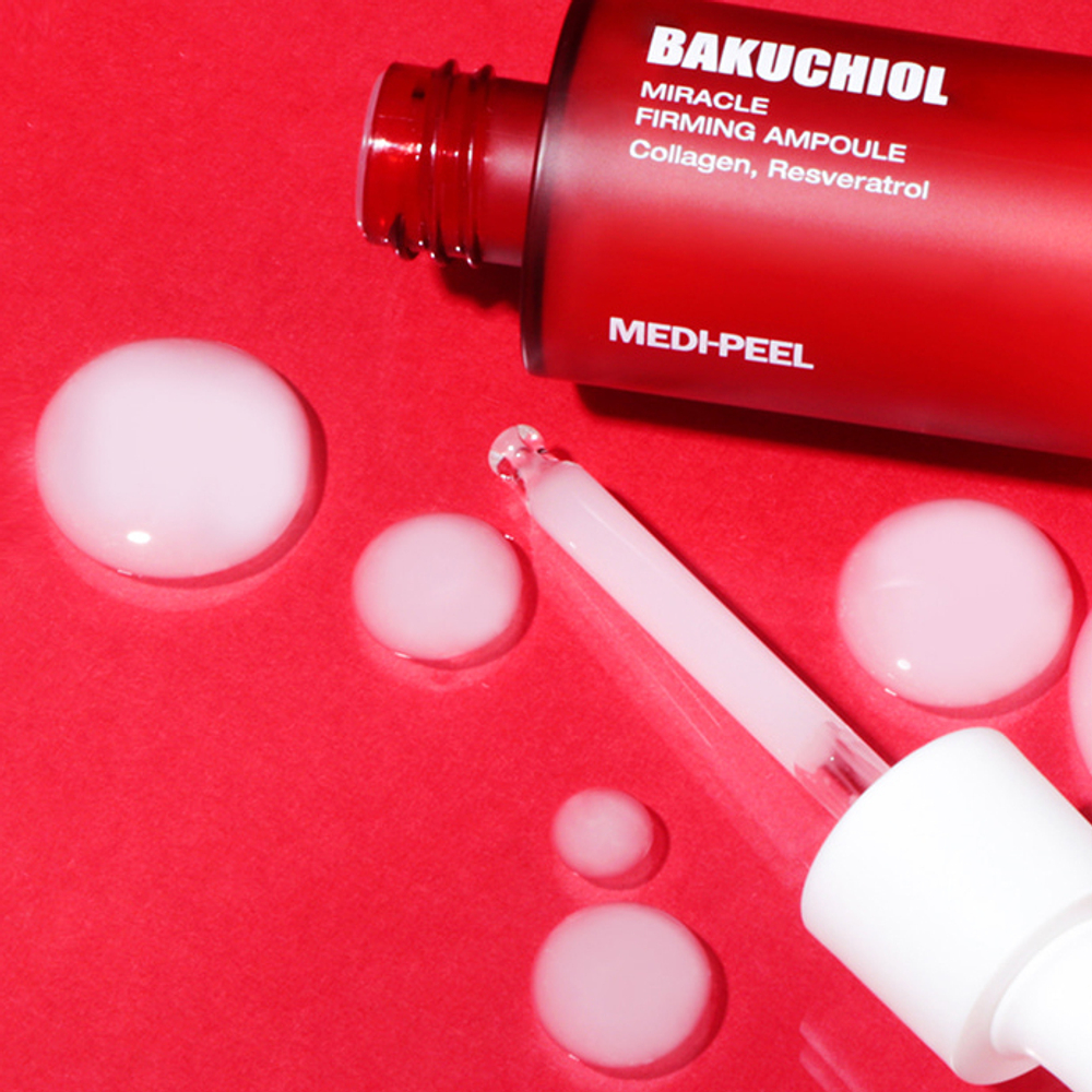 Сыворотка ампульная с экстрактом бакучиола Medi-Peel Bakuchiol Miracle Firming Ampoule, 30 мл