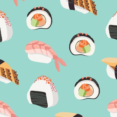 японская еда суши и роллы 2